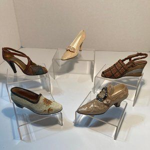 Lot of 5  Miniature Just the Right Shoe type collectible